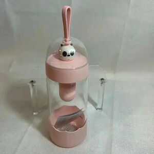 MINISO Tea‎ Brewing Bottle  Pink Panda Bear NWT